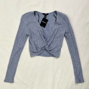 Forever 21 Cropped Knit Sweater